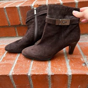 Aquatalia Nubuck ankle boots